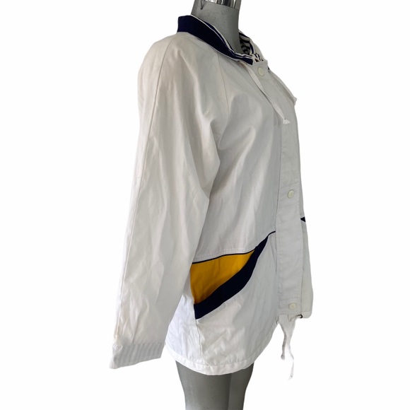 Vintage Jacket Windbreaker Casual Preppy Long Zipper & Buttons 90’s Y2K  Classic - Picture 3 of 12